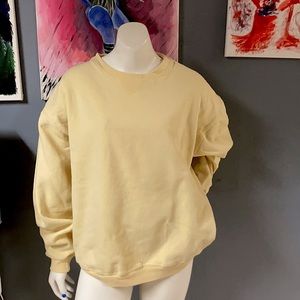 Yellow sweater